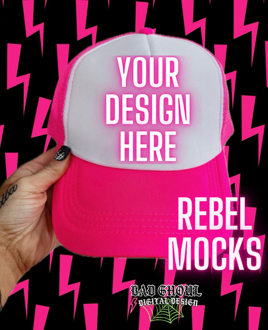 Trending Hat Mock Bundle 8 mocks