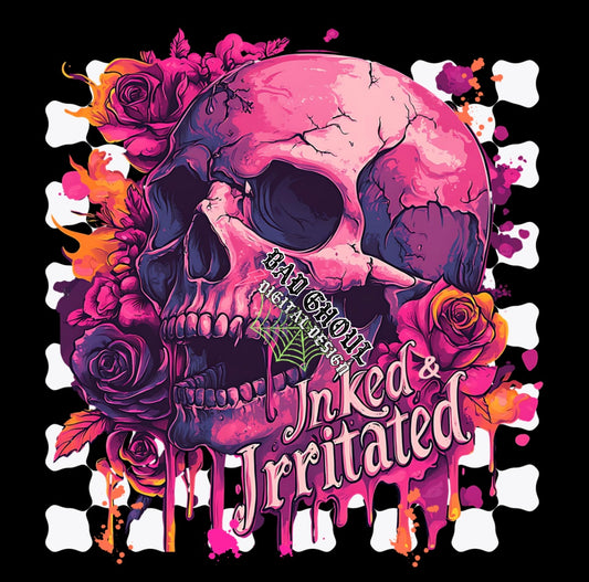 Inked & Irritated PNG Download