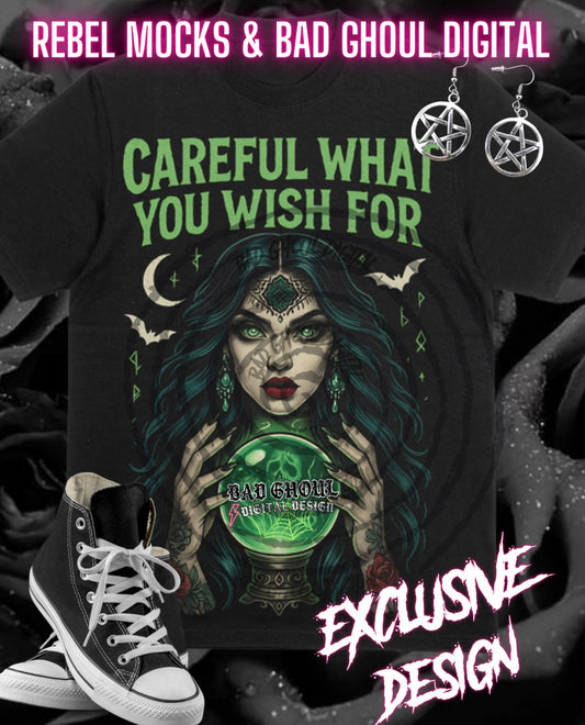 Exclusive Careful What You Wish For DOWNLOAD Black Fabric Only