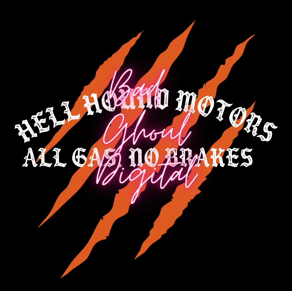 Hell Hound Motors Download PNG DTF with pocket print