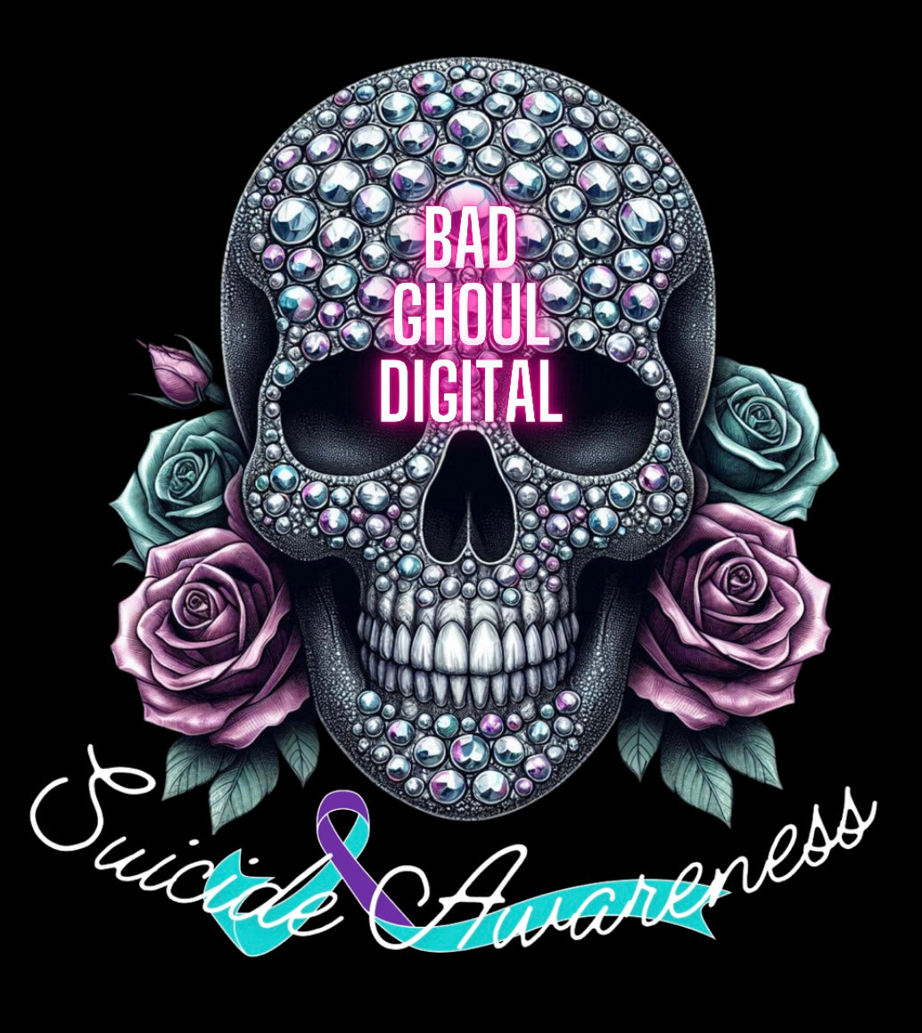 Semi Exclusive- 3 Vendors- Suicide Awareness PNG Download DTF