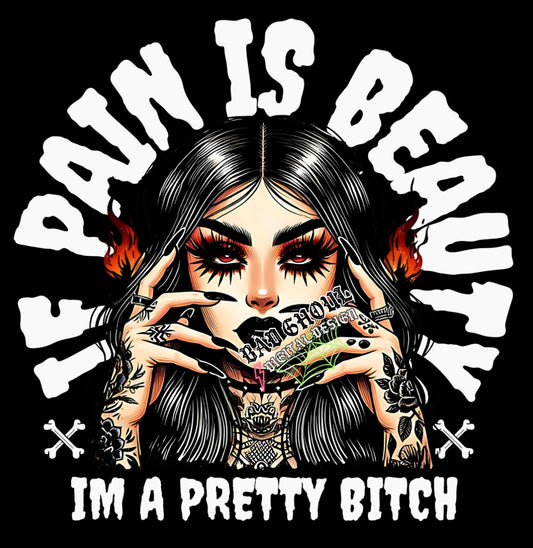 If Pain Is Beauty PNG Download