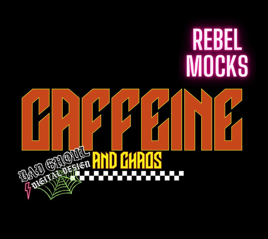 Caffeine and Chaos PNG Download