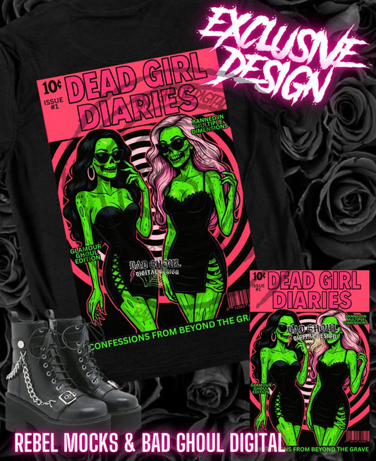 Exclusive Dead Girl Diaries  PNG DOWNLOAD