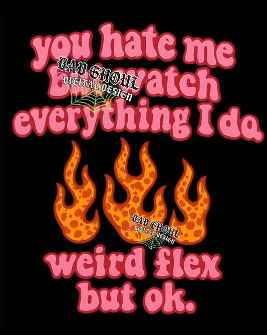 You hate me PNG Download