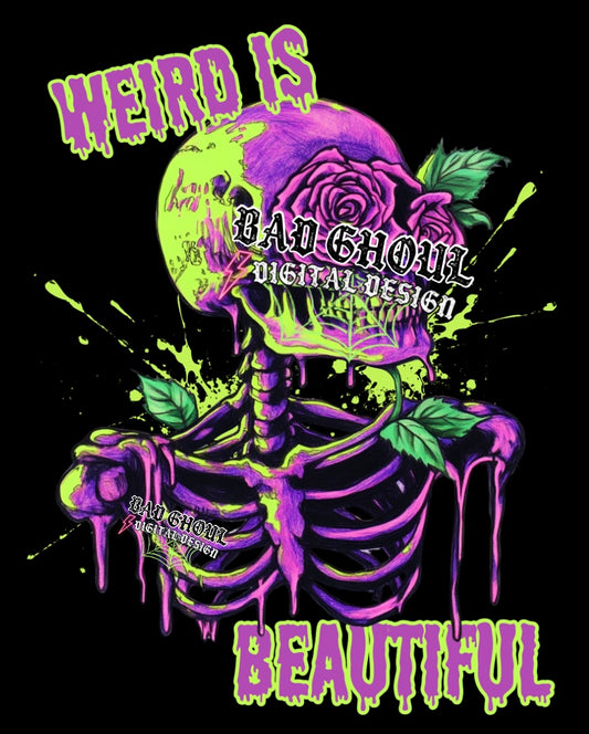 Weird Is Beautiful PNG Download
