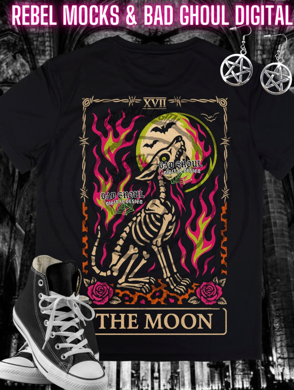 Tarot Bundle PNG DOWNLOAD black Fab Only