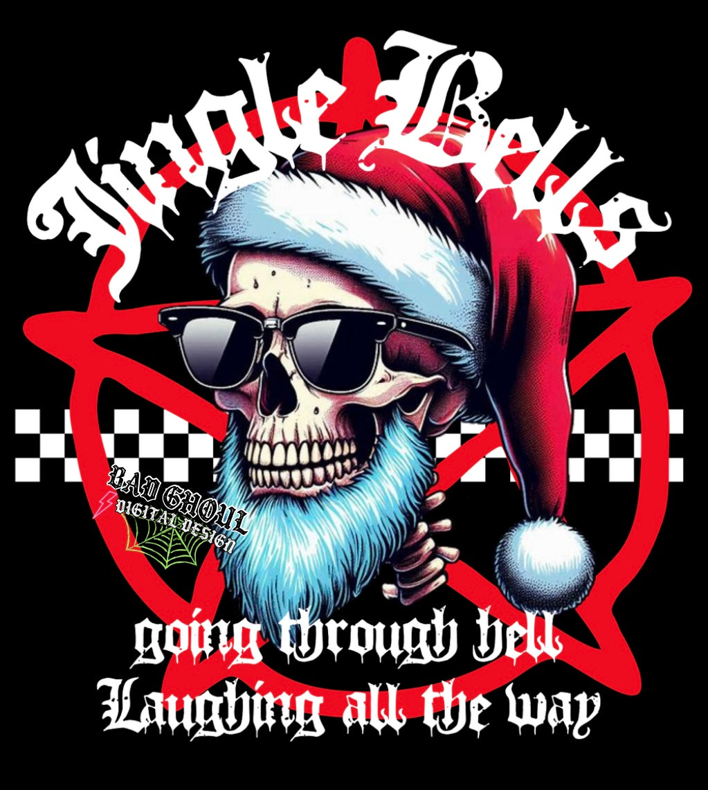 Jingle Bells Going Through Hell PNG Download