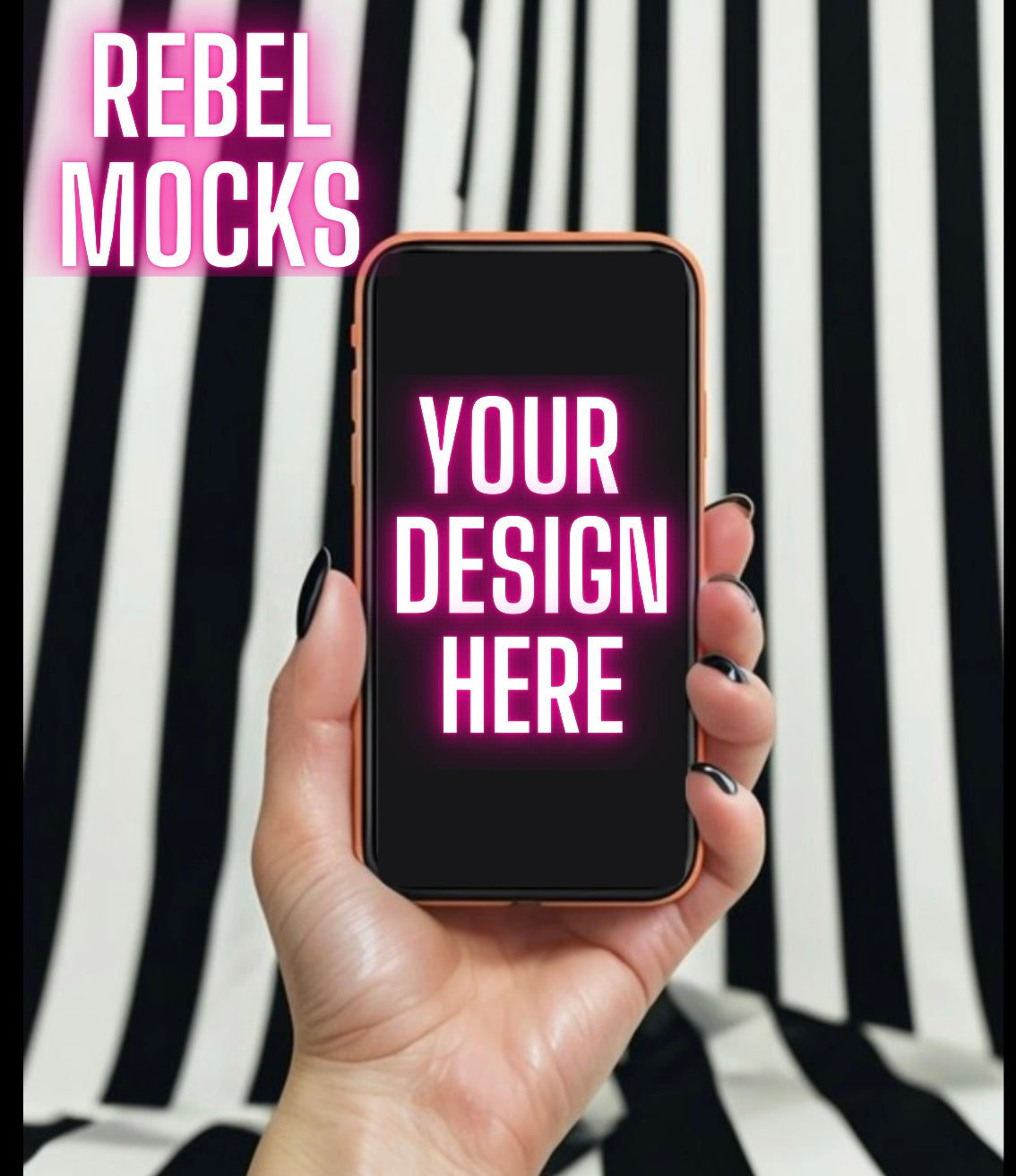 Trendy iphone Mock Up