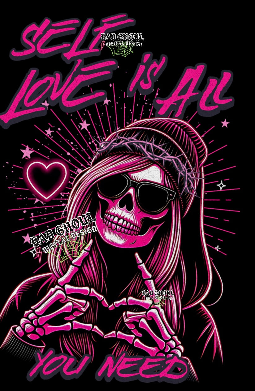 Self Love is All You Need PNG Download