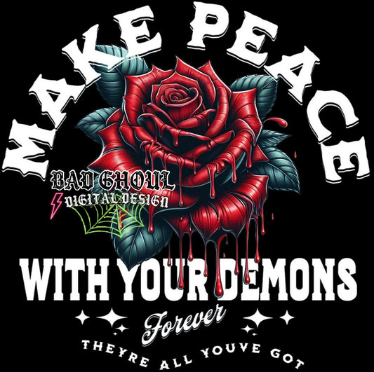 Make Peace With Your Demons PNG Download