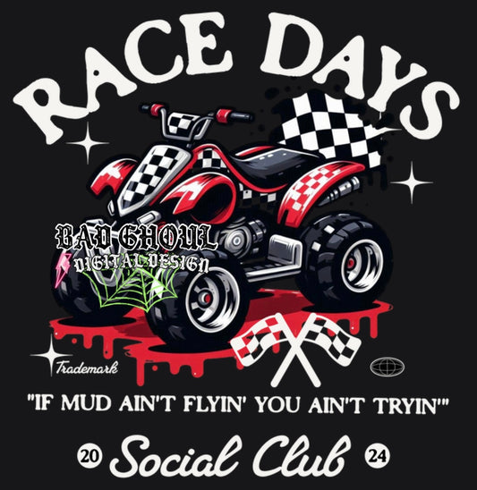 Race Days Social Club PNG Download