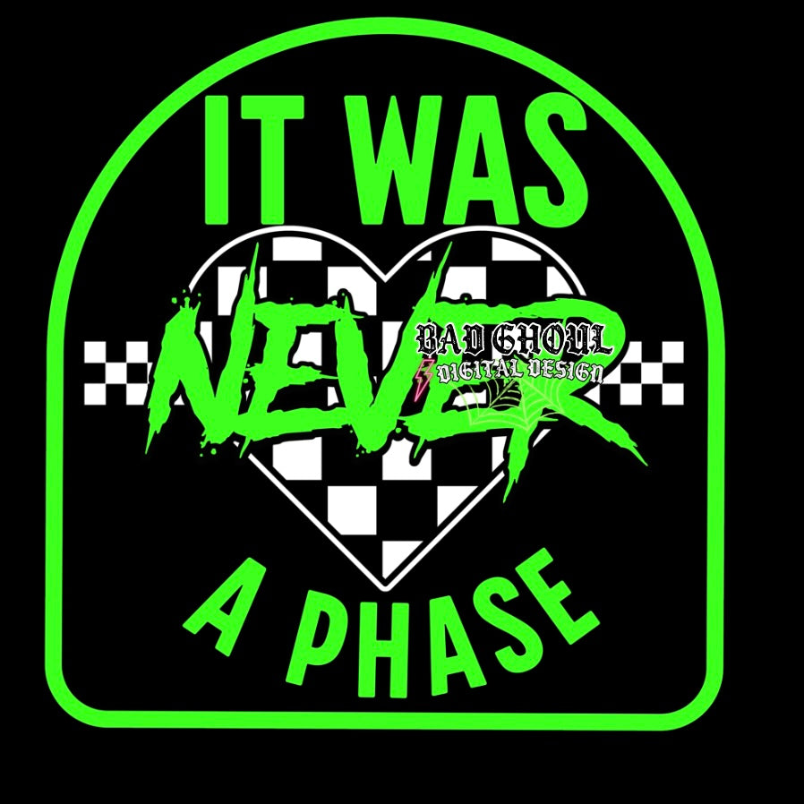 Never A Phase PNG Download