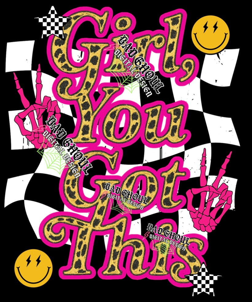 Girl You Got This PNG Download