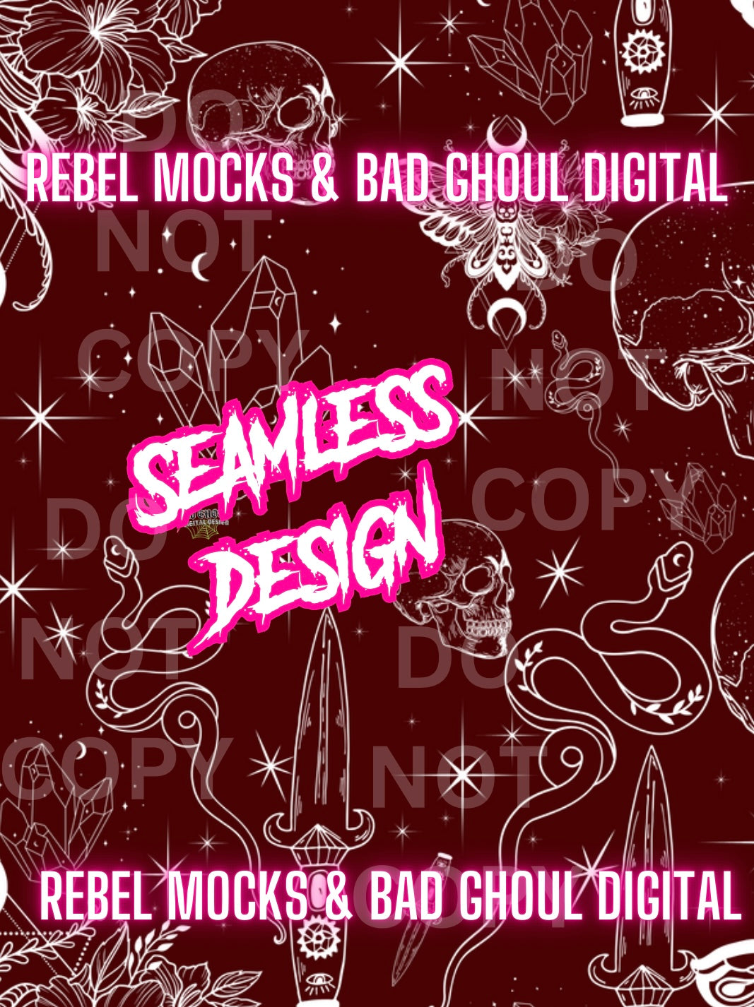 Mystic Bundle 5 Seamless PNG Download