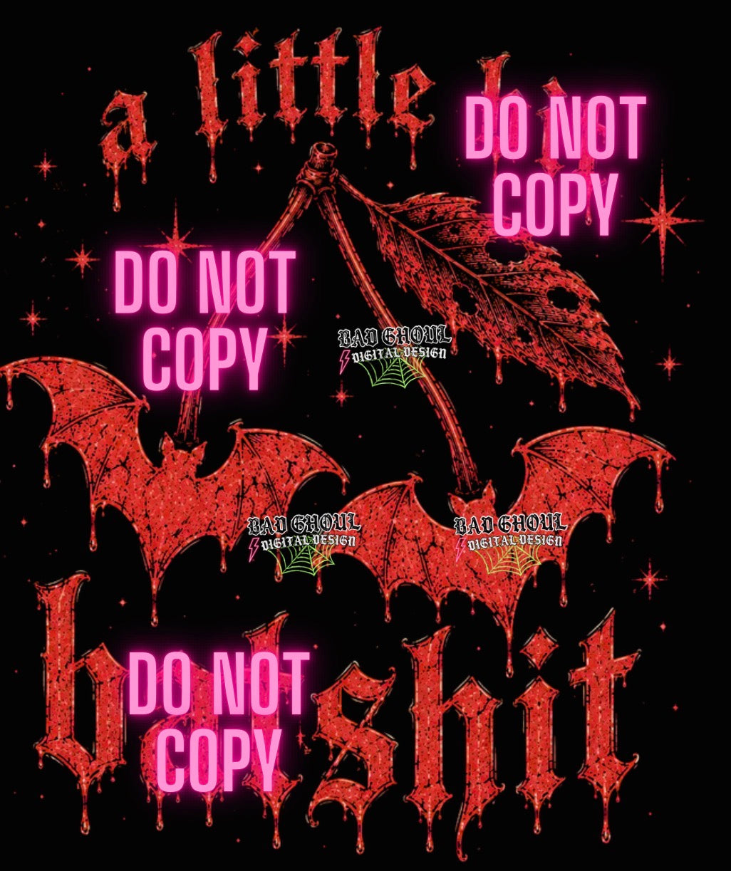 Batshit PNG DOWNLOAD| Black Fabric 3 Files