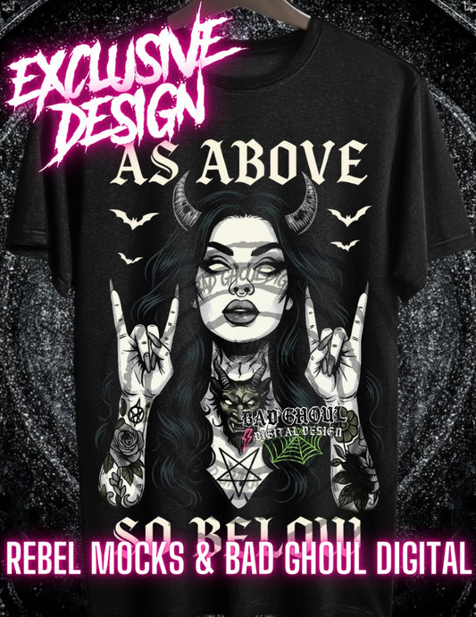 Exclusive As Above PNG DOWNLOAD Black Fab Only