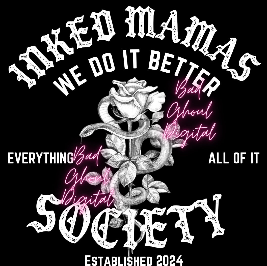 Inked Mamas Society PNG Download and Pocket 2 Files