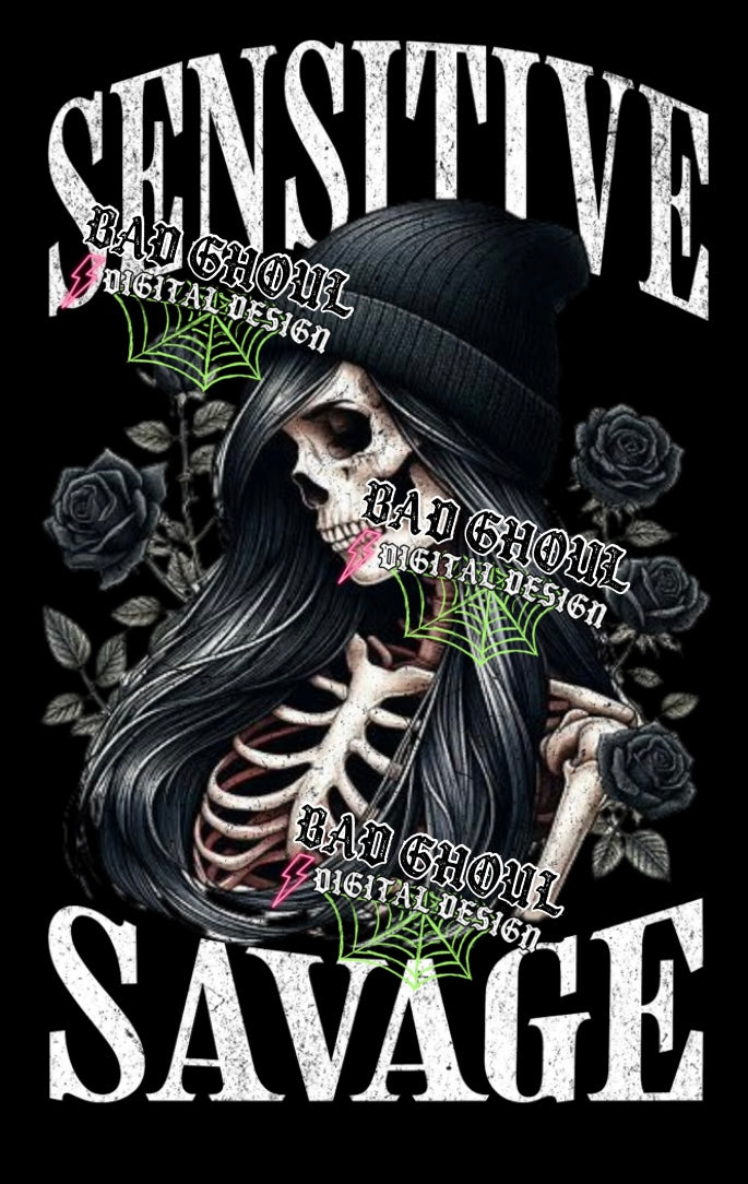 Sensitive Savage PNG DOWNLOAD