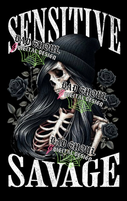 Sensitive Savage PNG DOWNLOAD