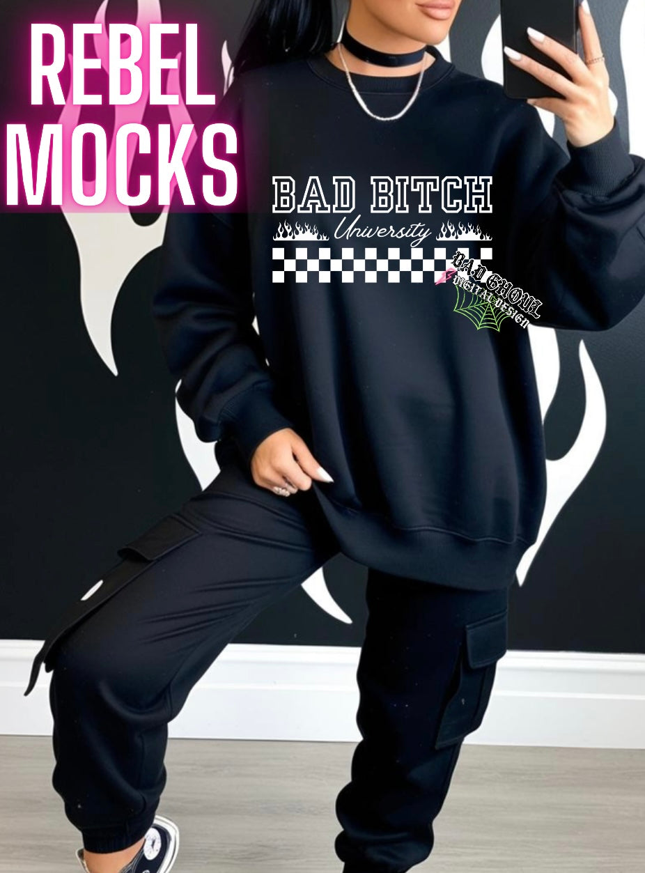 Bad Bitch PNG Download two files
