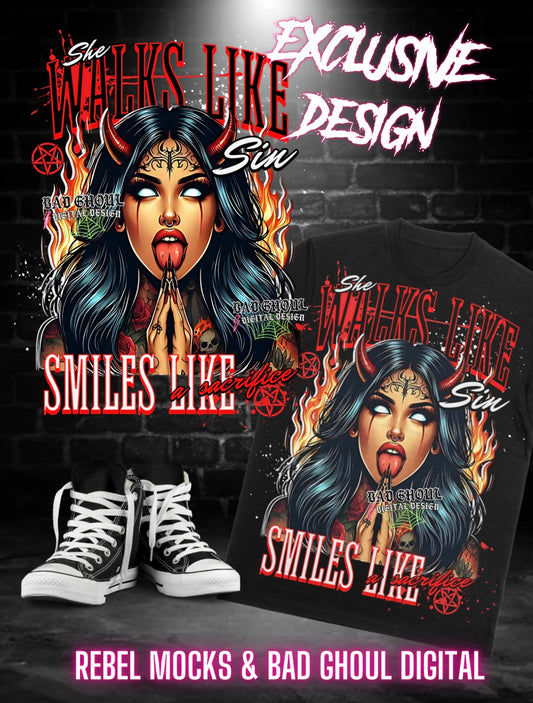 EXCLUSIVE Walks Like Sin PNG Download