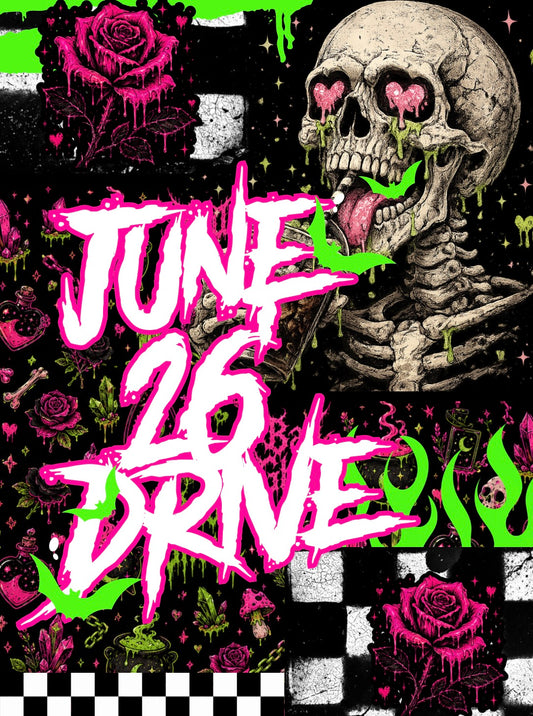 JUNE 2026 Design Drive PNG Download
