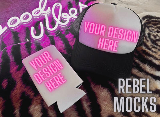 BUNDLE HAT, KOOZIE AND TUMBLER 6 MOCKS EDGY