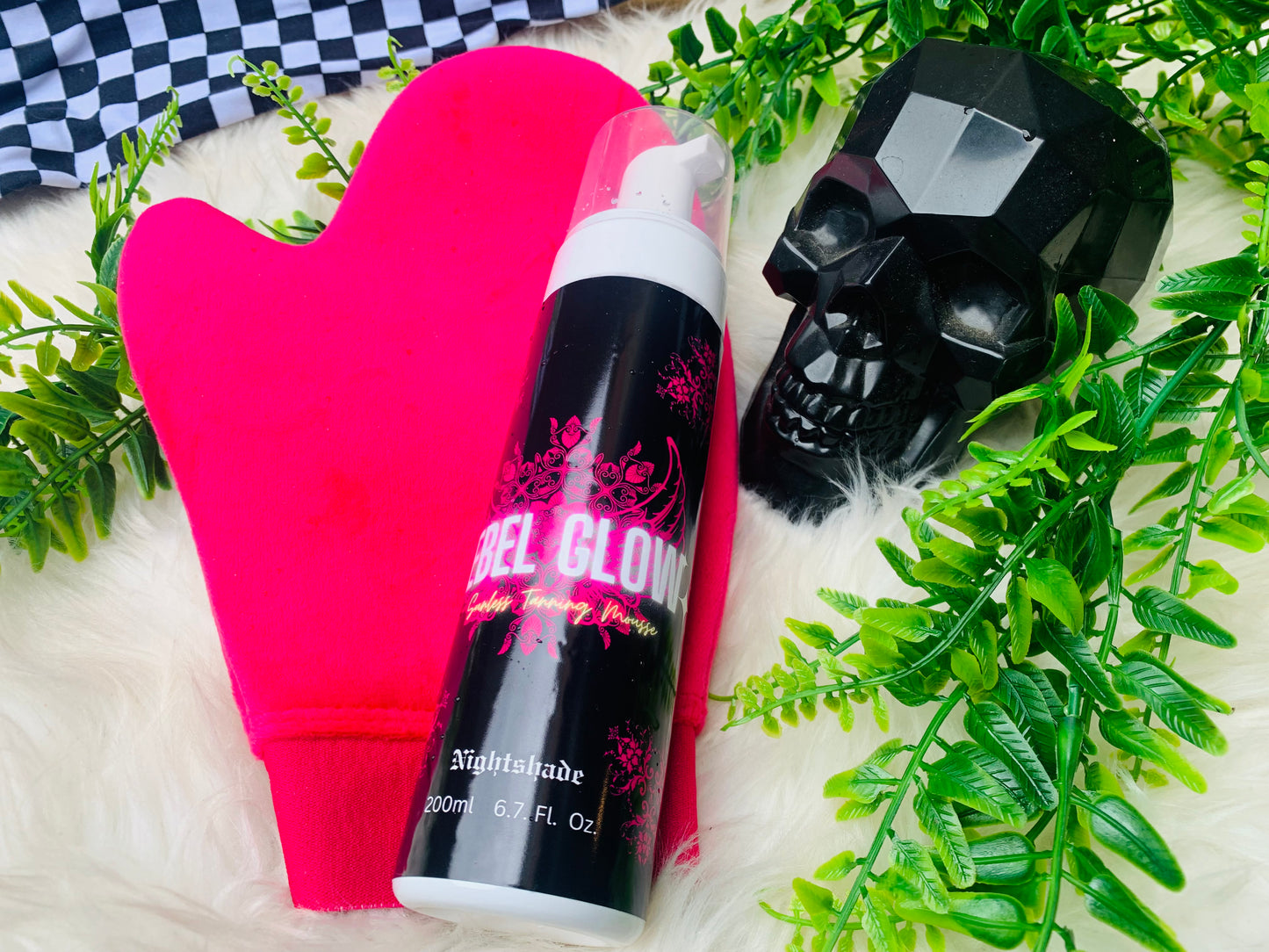 Rebel Glow Tanning Mousse and Mitt