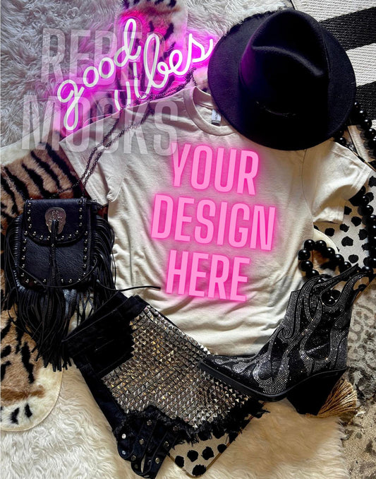 Sand  flat lay Sublimation Friendly