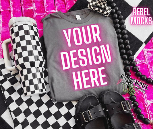 Gray Flat Lay Mock Up Trendz