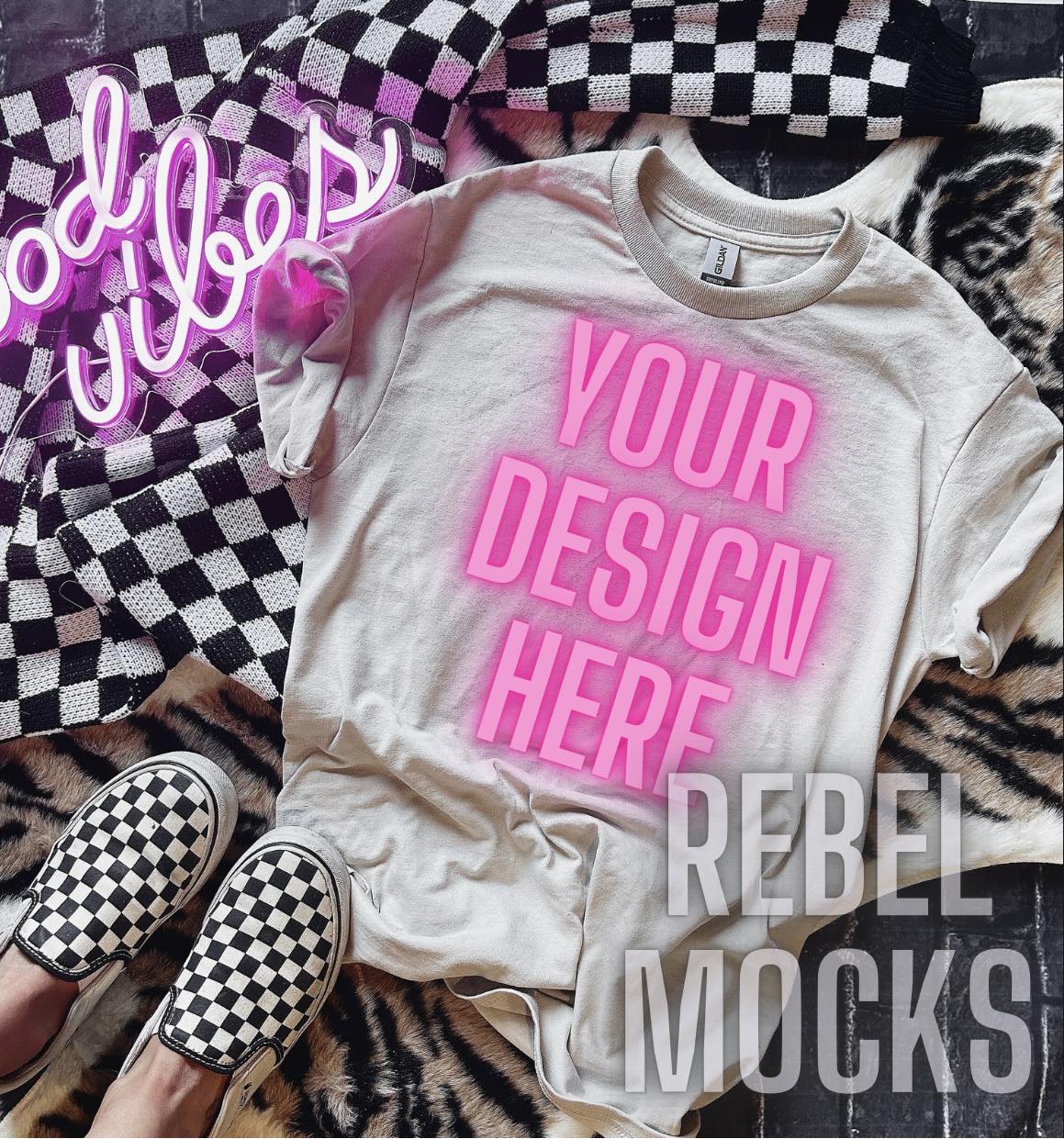 Bundle SAND Flat Lat Mock Up 2 Mocks Sublimation Friendly